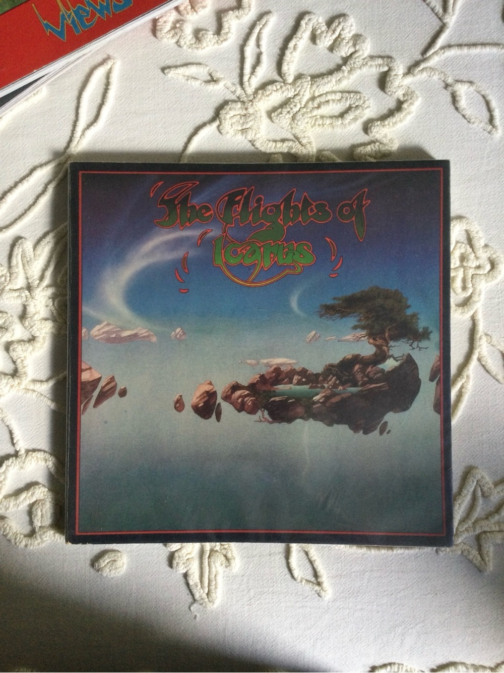 The Flights of Icarus Vintage Art Book by Roger Dean 1977